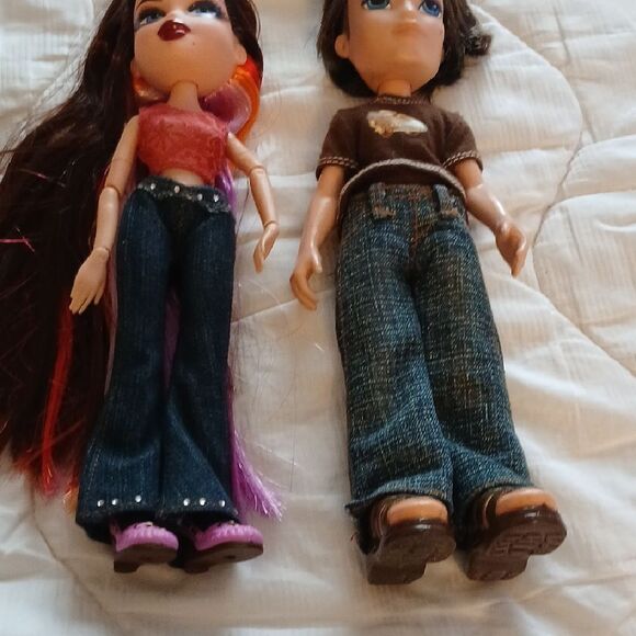 Fashion Doll Set with Denim Outfits - Picture 7 of 8